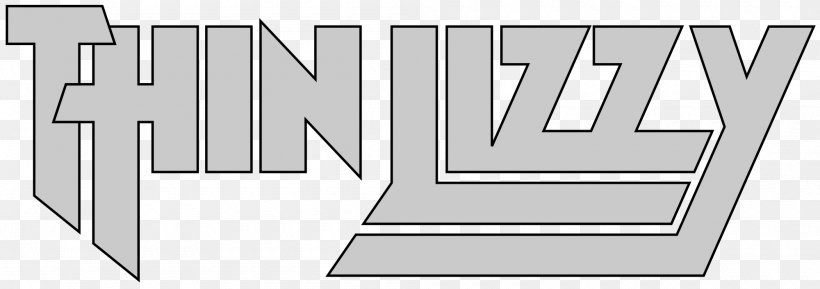 Thin Lizzy Logo Emerald Graphic Design, PNG, 2000x706px, Thin Lizzy, Black And White, Brand, Cover Version, Diagram Download Free