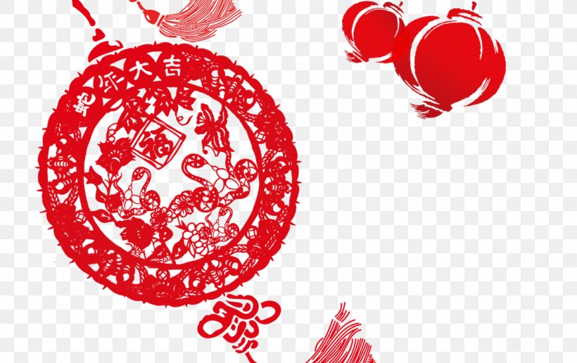 Papercutting Chinese New Year Chinese Paper Cutting, PNG, 1112x700px, Paper, Chinese New Year, Chinese Paper Cutting, Chinesischer Knoten, Christmas Ornament Download Free