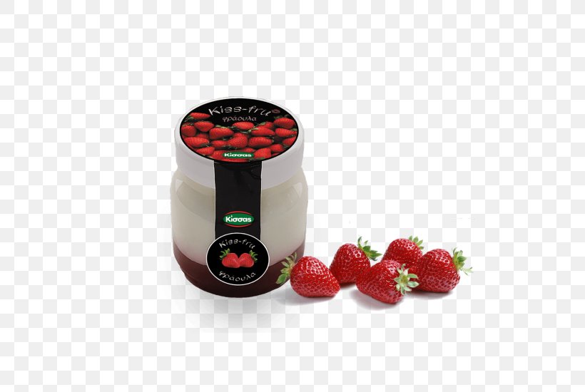 Strawberry Κίσσας Βιομηχανία Γάλακτος Dairy Industry, PNG, 550x550px, Strawberry, Auglis, Berry, Dairy Industry, Dairy Products Download Free