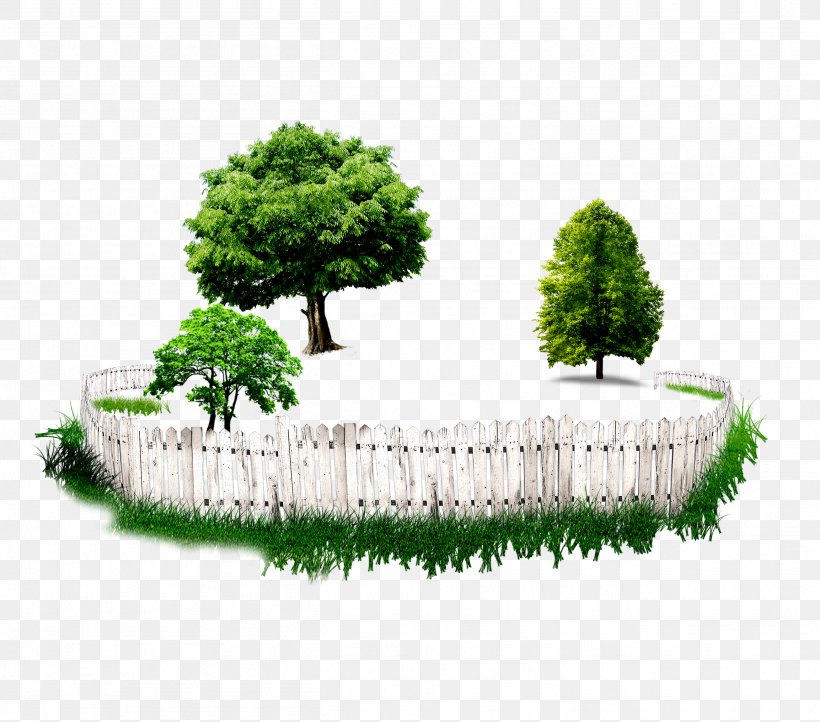Tree Garden Fence Flowerpot, PNG, 2613x2301px, Tree, Alcorque, Backyard, Bonsai, Ecosystem Download Free