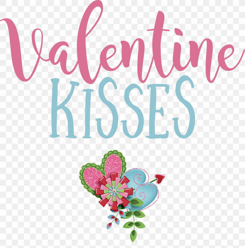 Valentine Kisses Valentines Day Valentine, PNG, 2971x3000px, Valentine Kisses, Biology, Cut Flowers, Floral Design, Flower Download Free