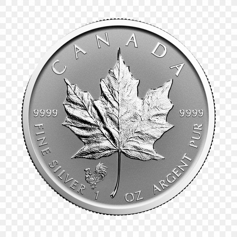 Canada Canadian Silver Maple Leaf Canadian Gold Maple Leaf Canadian Maple Leaf, PNG, 1500x1500px, Canada, Black And White, Bullion, Bullion Coin, Canadian Gold Maple Leaf Download Free