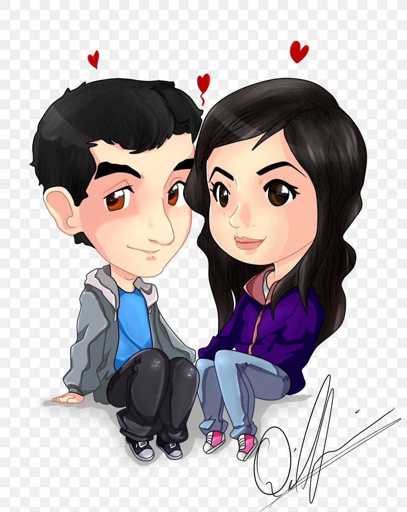 Friendship Black Hair Brown Hair Human Behavior, PNG, 796x1030px, Watercolor, Cartoon, Flower, Frame, Heart Download Free