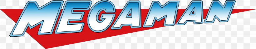 Mega Man 9 Mega Man Universe Video Game GameStop, PNG, 6379x1239px, Mega Man, Advertising, Banner, Blue, Brand Download Free