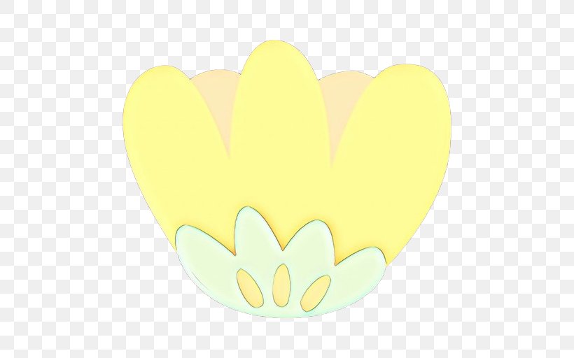 Yellow Heart Petal Hand Plant, PNG, 512x512px, Cartoon, Hand, Heart, Love, Petal Download Free