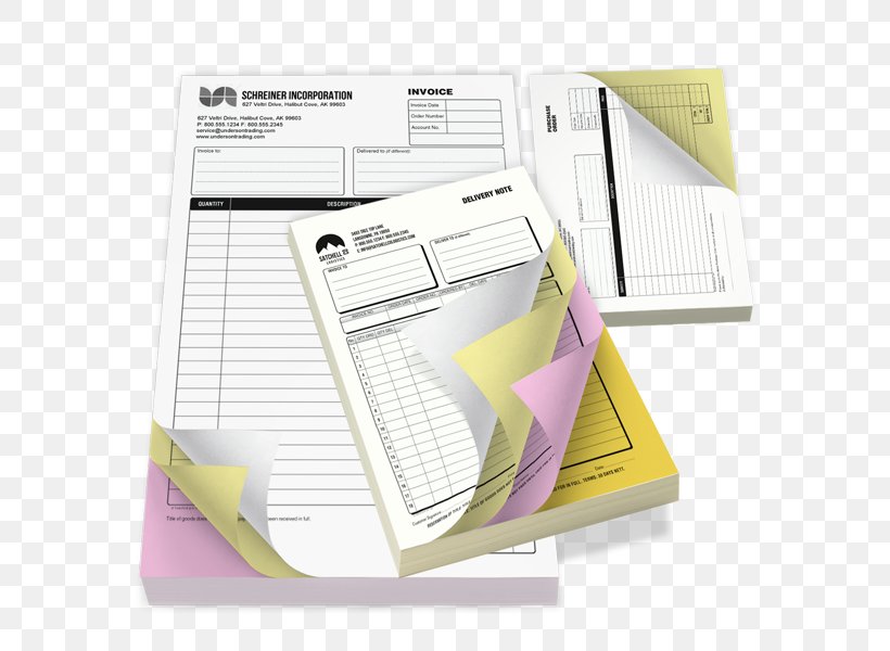 Carbonless Copy Paper Form Printing NCR Corporation, PNG, 600x600px, Paper, Brand, Carbon Paper, Carbonless Copy Paper, Color Printing Download Free