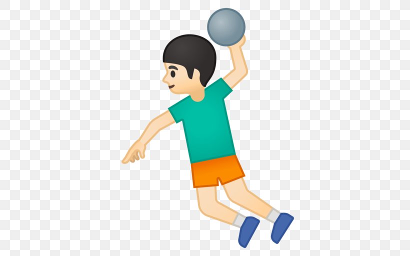 Handball Emojipedia Zero-width Joiner Woman, PNG, 512x512px, Handball, Android, Arm, Ball, Cartoon Download Free
