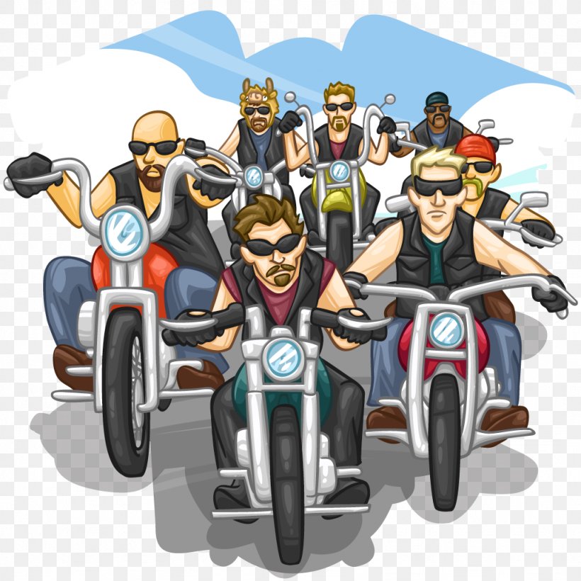 Outlaw Motorcycle Club Motor Vehicle Car, PNG, 1024x1024px, Motorcycle, Automotive Design, Car, Cartoon, Motor Vehicle Download Free