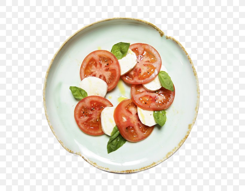 Caprese Salad Vegetarian Cuisine Plate Recipe Hors D'oeuvre, PNG, 689x639px, Caprese Salad, Basil, Bocconcini, Cherry Tomatoes, Cuisine Download Free