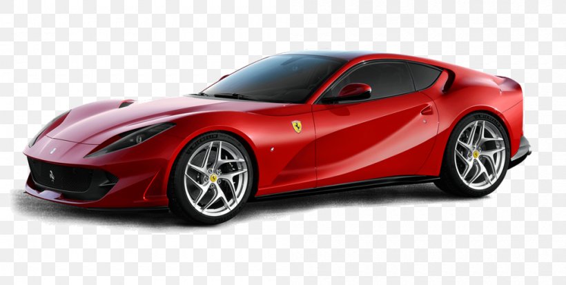 Ferrari 812 Superfast LaFerrari Ferrari F12 Car, PNG, 1000x504px, Ferrari, Automotive Design, Automotive Exterior, Brand, Car Download Free