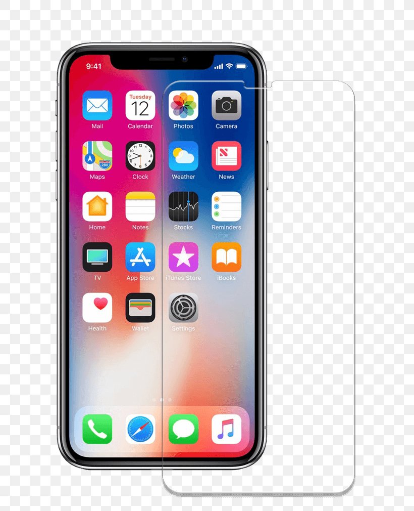 IPhone X IPhone 4 Smartphone Apple LTE, PNG, 734x1010px, Iphone X, Apple, Cellular Network, Communication Device, Electronic Device Download Free