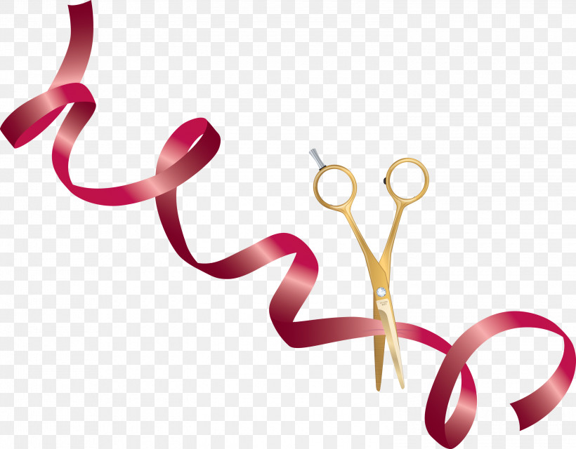 Scissors Ribbons Grand Opening, PNG, 3000x2342px, Scissors Ribbons,  Closeup, Grand Opening, Jewellery, Line Download Free