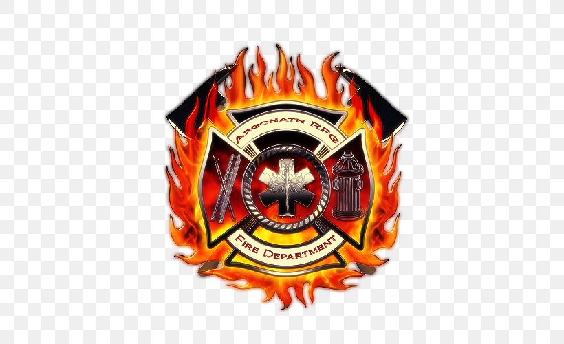 Volunteer Fire Department Firefighter Rescue, PNG, 500x500px, Fire Department, Brand, Conflagration, Cross, Emblem Download Free
