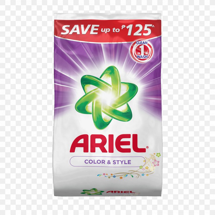 Ariel Laundry Detergent Powder Washing, PNG, 1600x1600px, Ariel, Cleaning, Detergent, Fabric Softener, Flavor Download Free