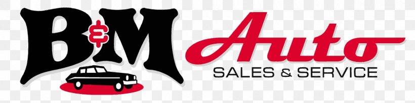 B & M Auto Sales Inc Car Logo Midlothian Automobile Repair Shop, PNG, 1200x300px, Car, Advertising, Automobile Repair Shop, Brand, Car Dealership Download Free