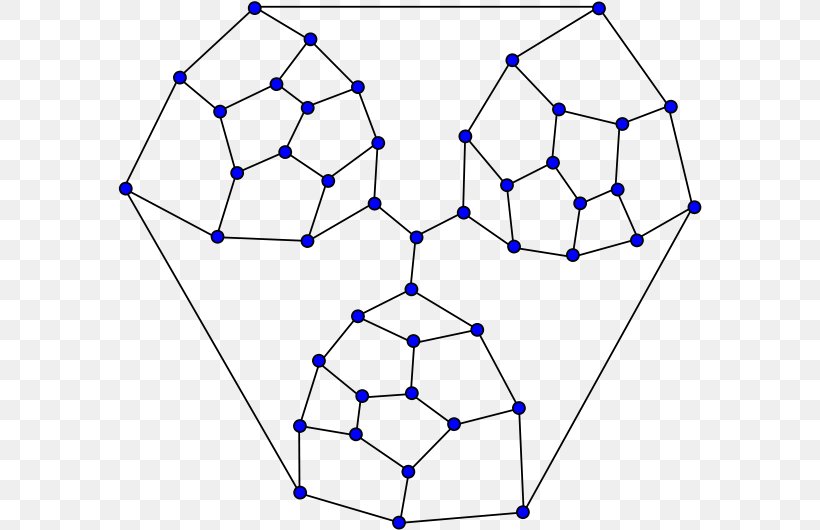 Graph Theory Hamiltonian Path Tutte Graph Tutte Theorem, PNG, 584x530px, Graph Theory, Area, Blue, Cubic Graph, Graph Download Free