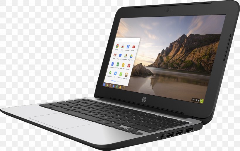 Laptop Hewlett-Packard HP Chromebook 11 G4 HP Chromebook 11 G5, PNG, 3213x2019px, Laptop, Celeron, Chrome Os, Chromebook, Computer Download Free