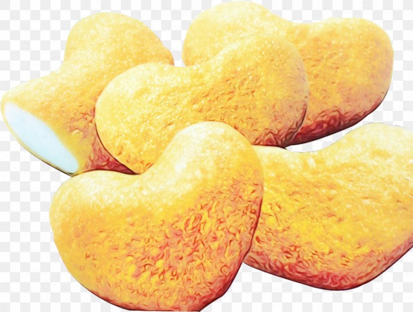 Yellow Heart Food, PNG, 1298x980px, Watercolor, Food, Heart, Paint, Wet Ink Download Free