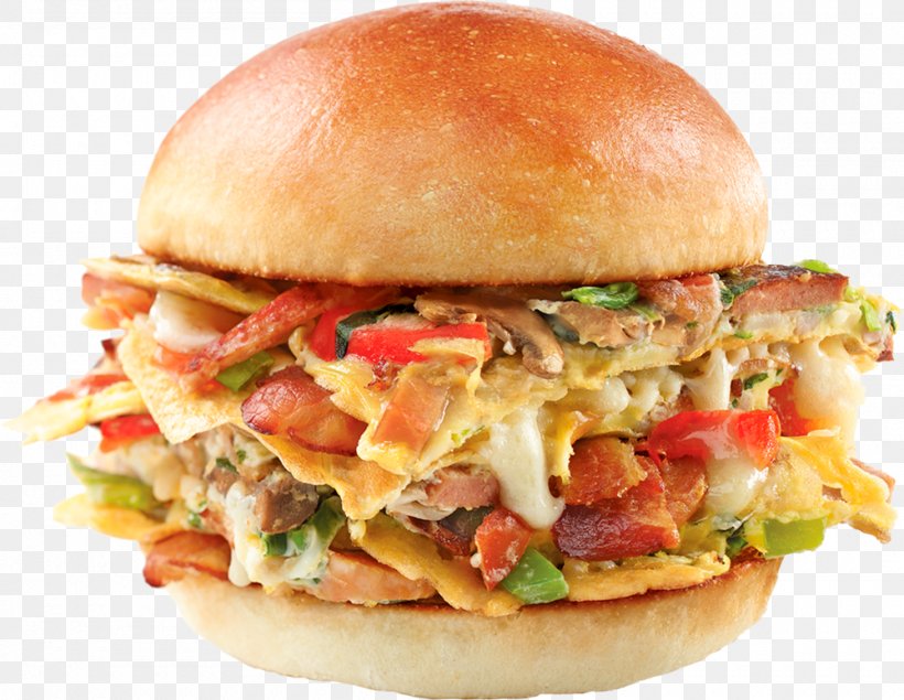 Breakfast Sandwich Hamburger Cheeseburger Omelette Chicken Sandwich, PNG, 1000x775px, Breakfast Sandwich, American Food, Bacon Sandwich, Blt, Breakfast Download Free