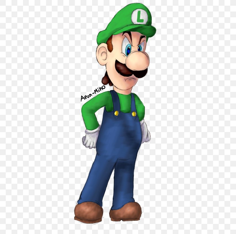 Luigi Mario Bros. Super Smash Bros. For Nintendo 3DS And Wii U Drawing, PNG, 412x815px, Luigi, Anger, Cartoon, Character, Drawing Download Free