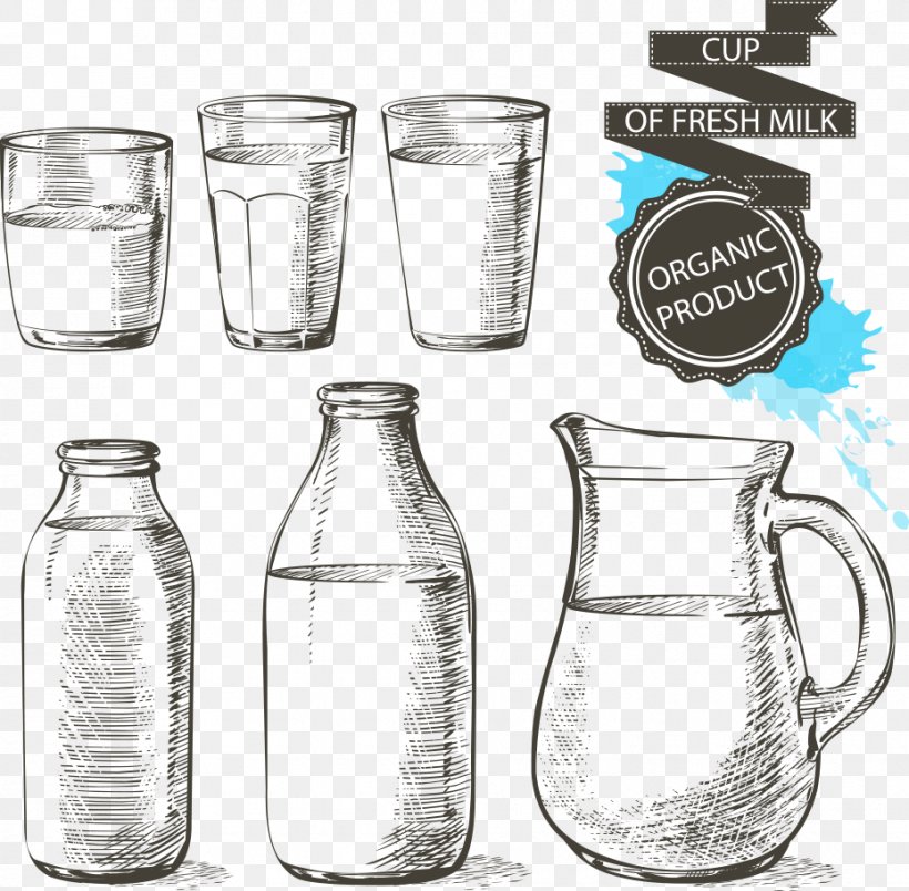 Milk Bottle Drawing Glass Png 930x912px Milk Barware Bottle Cows Milk Cup Download Free