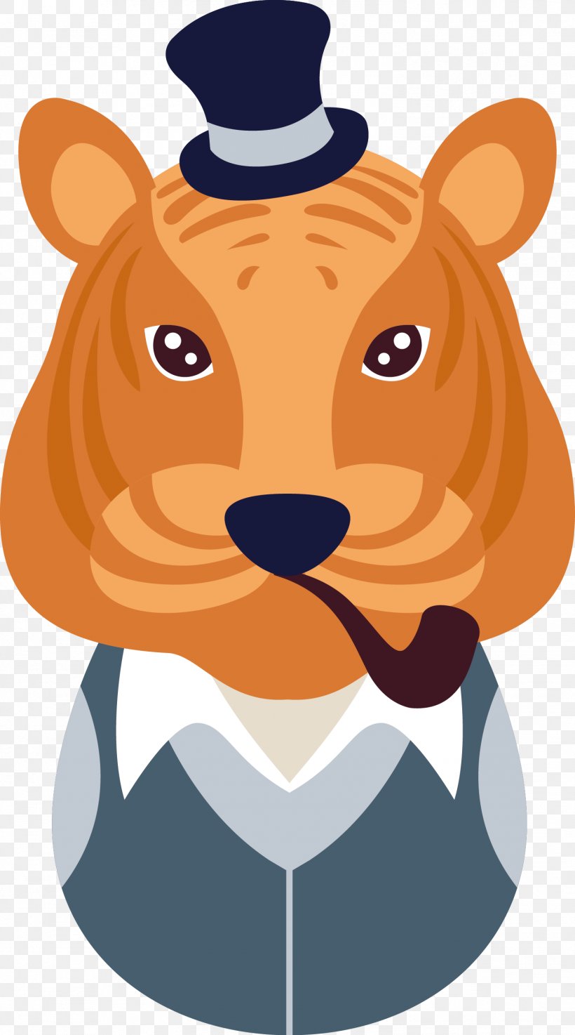 Tiger Whiskers Dog Illustration, PNG, 1498x2694px, Tiger, Animal, Art, Avatar, Bear Download Free