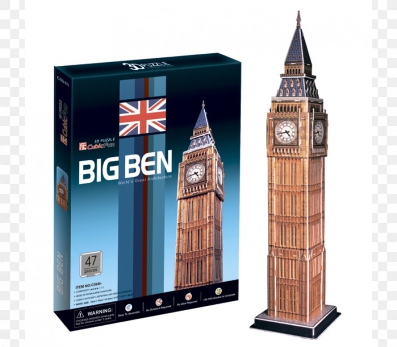 Big Ben Puzz 3D Jigsaw Puzzles Three-dimensional Space, PNG, 915x800px, Big Ben, Brand, Clock, Game, Jigsaw Puzzles Download Free