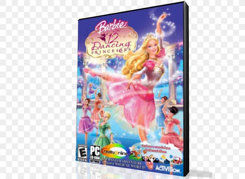 PlayStation 2 Barbie Animated Film Personal Computer Princess, PNG, 600x600px, Playstation 2, Animated Film, Barbie, Barbie As The Island Princess, Barbie In The 12 Dancing Princesses Download Free