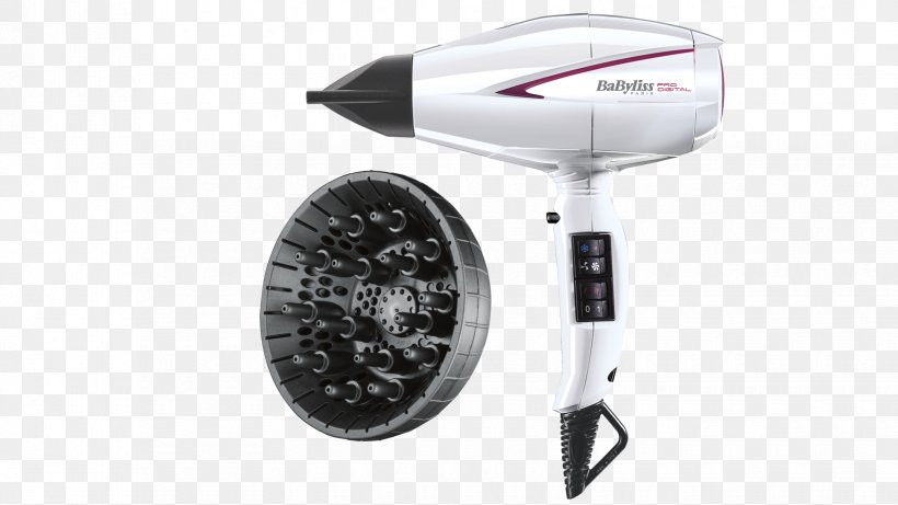 6100E Pro Digital Suszarka BABYLISS Hair Dryers Babyliss Secador Expert D322We 2100W #Blanco BaByliss 6611E Pro Silence, PNG, 1650x928px, Hair Dryers, Artikel, Capelli, Hair, Hair Dryer Download Free