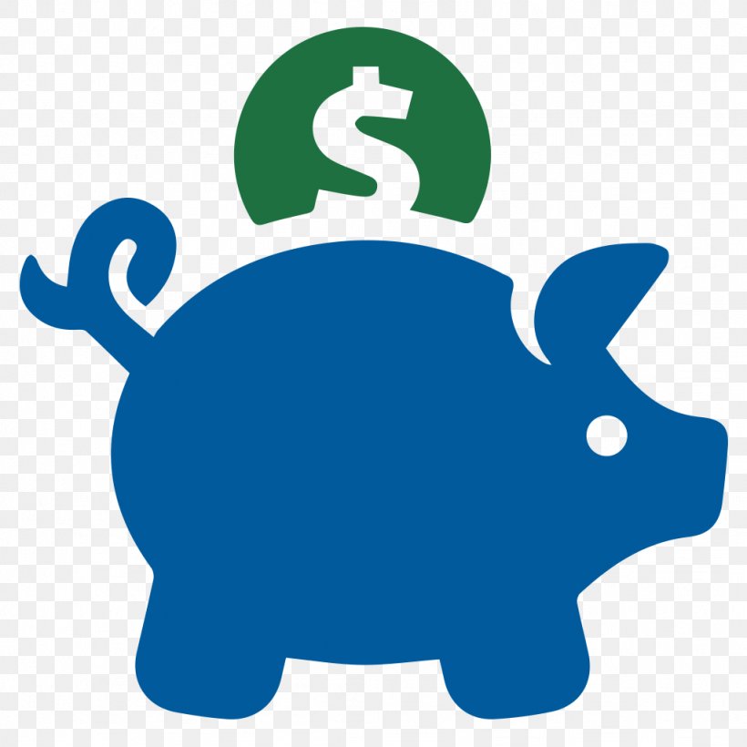 Piggy Bank Clip Art Saving, PNG, 1024x1024px, Piggy Bank, Bank, Blue, Coin, Demand Deposit Download Free