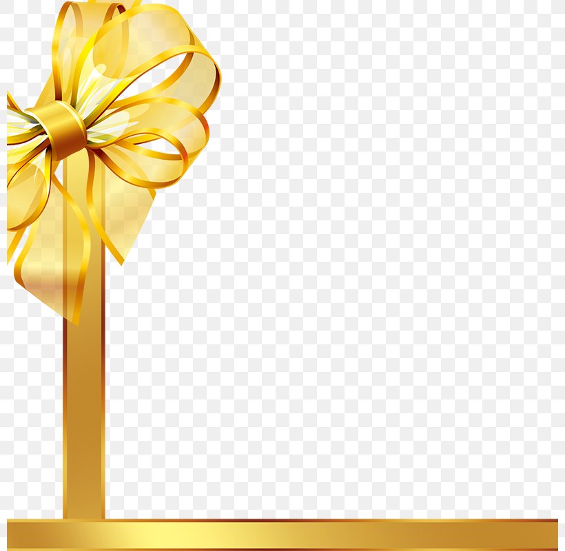 Ribbon Gift Clip Art, PNG, 800x800px, Ribbon, Color, Flower, Gift, Gold Download Free
