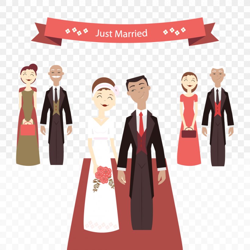Wedding Invitation Marriage Couple, PNG, 1200x1200px, Wedding Invitation, Blessing, Bride, Business, Cartoon Download Free