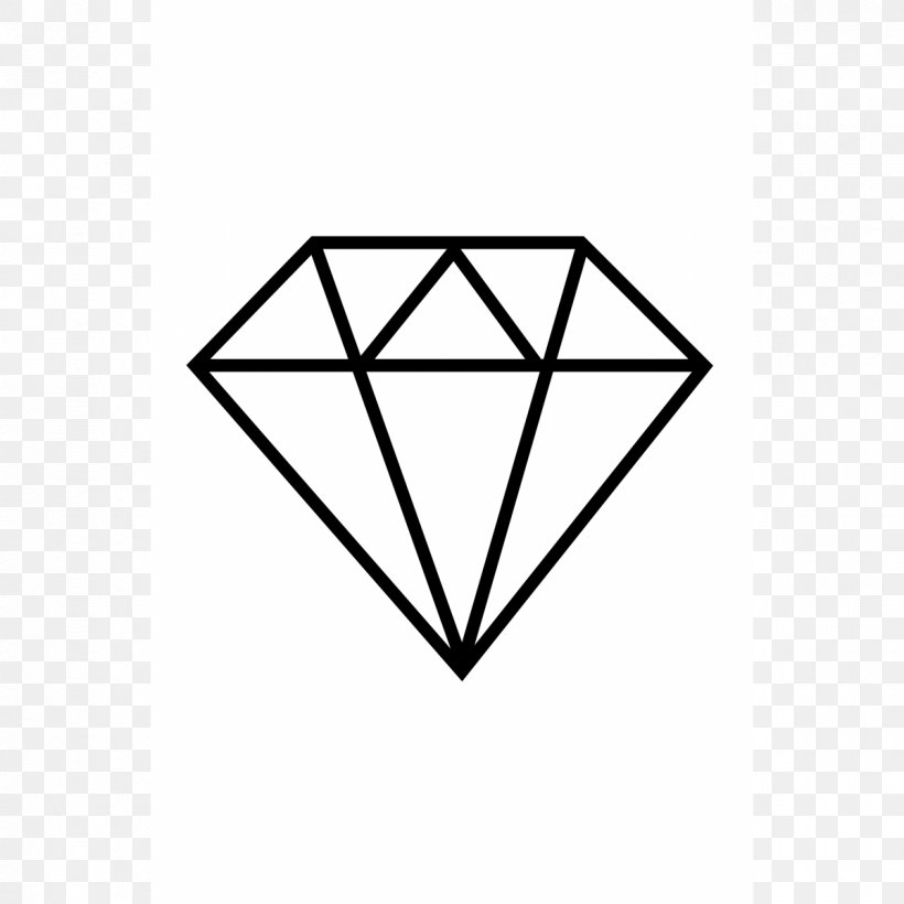 Gemstone Diamond, PNG, 1200x1200px, Gemstone, Area, Black, Black And White, Diamond Download Free