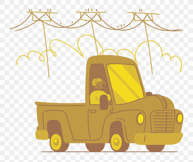Driving, PNG, 2500x2098px, Driving, Biology, Cartoon, Science, Yellow Download Free