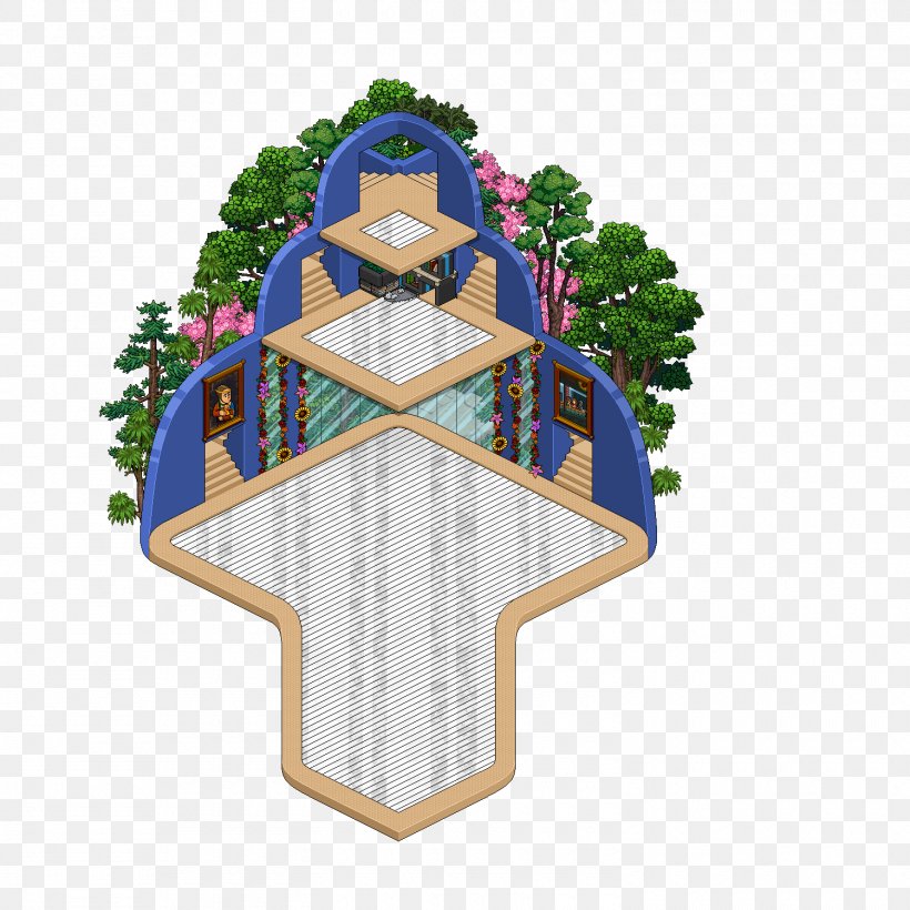 Habbo Room Vaporwave Pixel Art, PNG, 1500x1500px, Habbo, Christmas Ornament, Comfort, Floor, Hotel Download Free