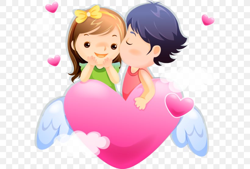 Love Cartoon Couple Drawing Clip Art, PNG, 600x556px, Watercolor, Cartoon,  Flower, Frame, Heart Download Free