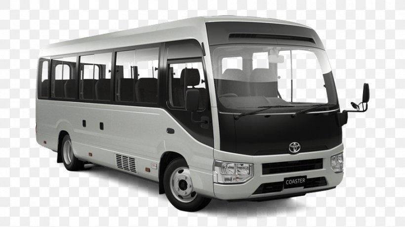 Toyota Coaster Bus Toyota HiAce Car, PNG, 907x510px, Toyota Coaster, Automotive Exterior, Brand, Bus, Car Download Free
