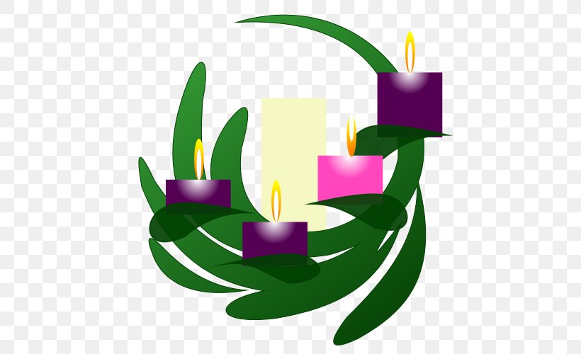 Clip Art Advent Wreath Advent Candle, PNG, 500x500px, 4th Sunday Of Advent, Advent Wreath, Advent, Advent Candle, Advent Sunday Download Free
