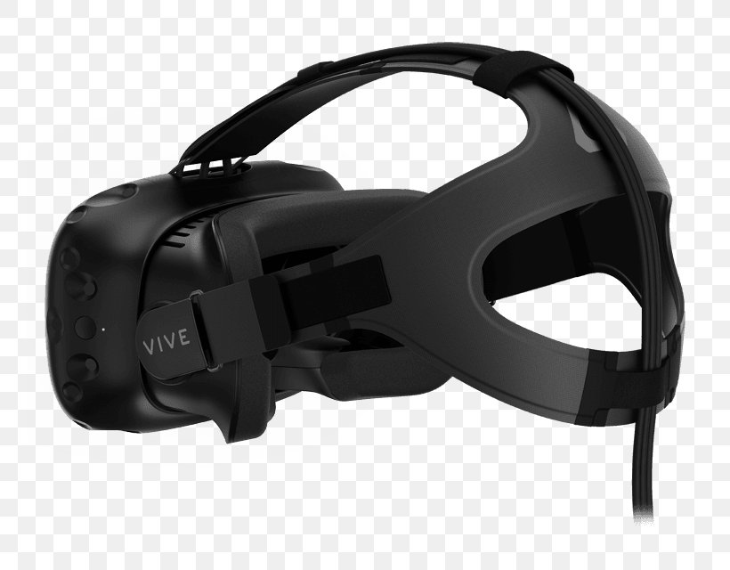 HTC Vive Head-mounted Display Oculus Rift PlayStation VR Virtual Reality, PNG, 760x640px, Htc Vive, Black, Hardware, Headgear, Headmounted Display Download Free