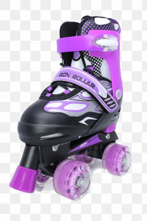 MORADO - Iron Roller Vertiz Quad Skates Grupo Elektra PatÃ­n In-Line Skates PNG