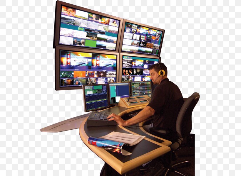 Display Device Production Control Room Television Channel, PNG, 549x600px, Display Device, Computer Monitors, Control Room, Electronic Device, Multimedia Download Free