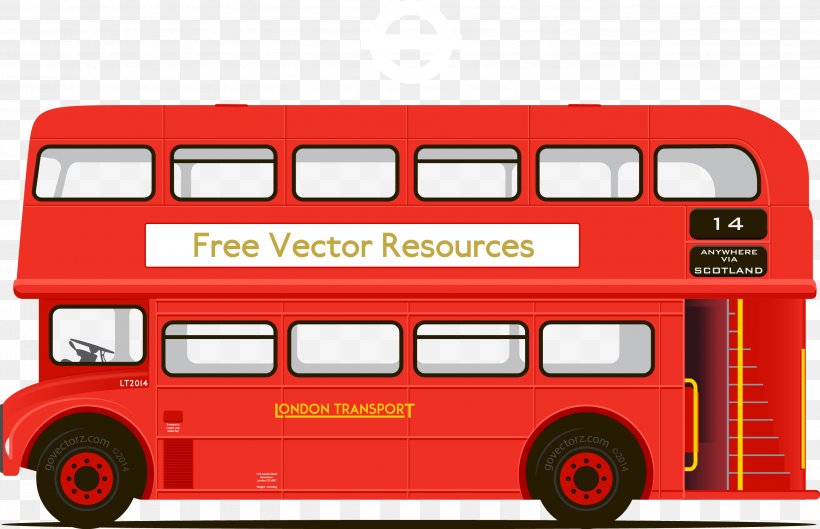 Double-decker Bus Clip Art, PNG, 2883x1863px, Bus, Brand, Bus Driver, Double Decker Bus, Doubledecker Bus Download Free