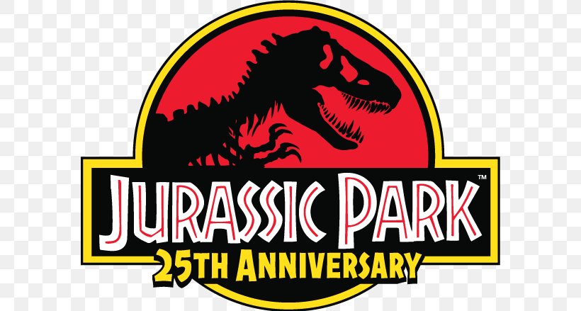Logo Dinosaur Jurassic Park Image Drawing, PNG, 592x439px, Logo, Area, Brand, Dinosaur, Drawing Download Free