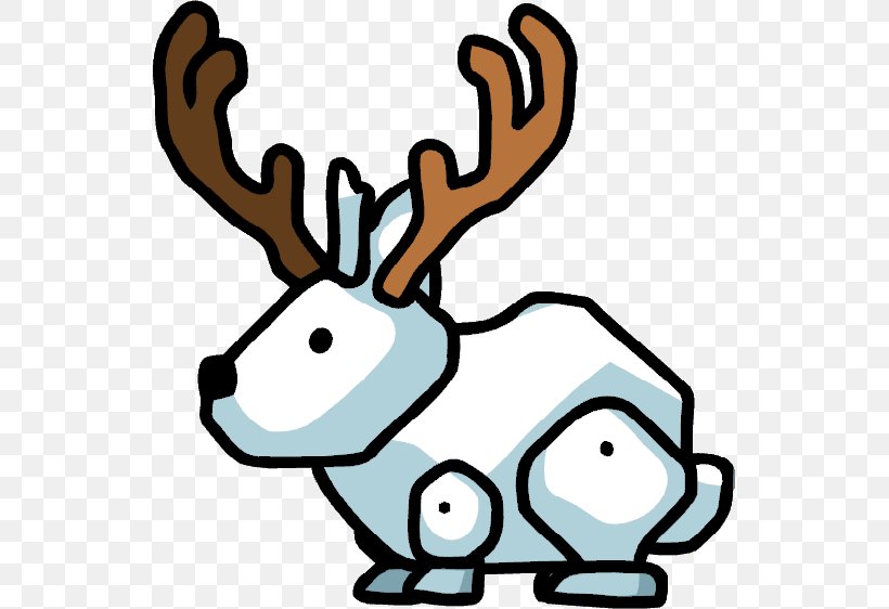 Reindeer Scribblenauts Unlimited Clip Art, PNG, 537x562px, Reindeer, Animal Figure, Antler, Cartoon, Coloring Book Download Free