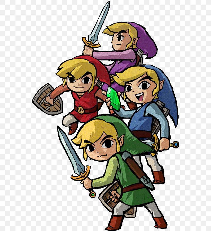 The Legend Of Zelda: A Link To The Past And Four Swords The Legend Of Zelda: Four Swords Adventures The Legend Of Zelda: Majora's Mask The Legend Of Zelda: The Minish Cap, PNG, 574x898px, Link, Art, Cartoon, Fiction, Fictional Character Download Free