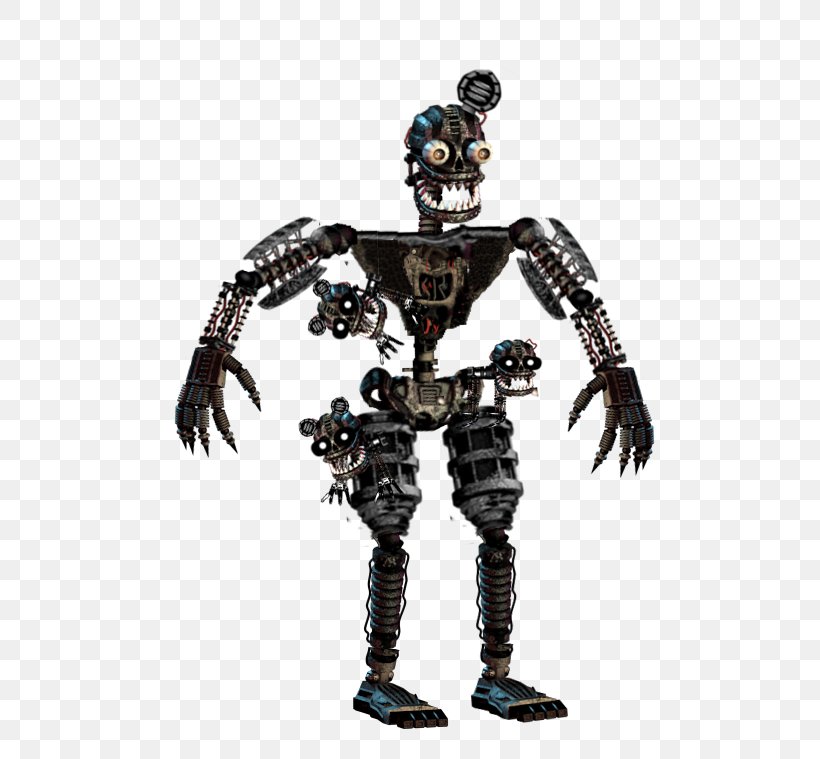 Five Nights At Freddy's 4 Five Nights At Freddy's 3 Five Nights At Freddy's 2 Freddy Fazbear's Pizzeria Simulator Five Nights At Freddy's: Sister Location, PNG, 552x759px, Endoskeleton, Action Figure, Figurine, Human Body, Machine Download Free