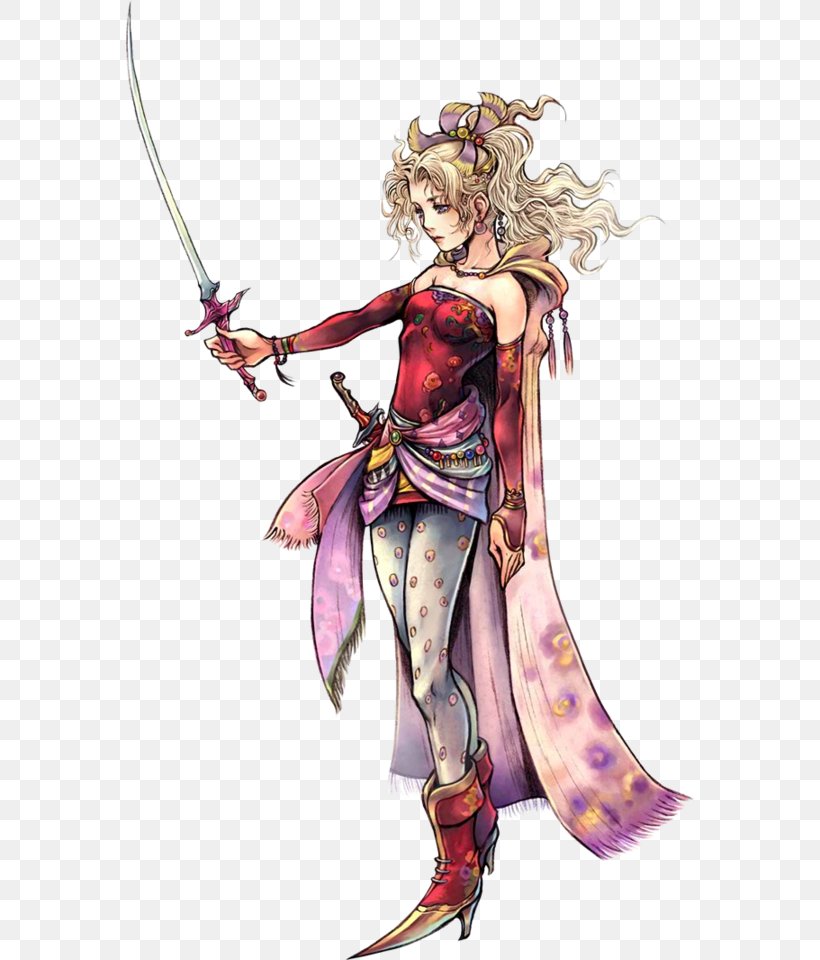 Final Fantasy VI Dissidia Final Fantasy Dissidia 012 Final Fantasy Terra Branford, PNG, 568x960px, Watercolor, Cartoon, Flower, Frame, Heart Download Free
