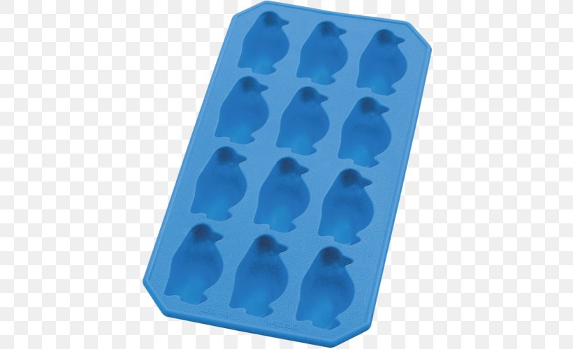 Penguin Ice Cube Tray Silicone, PNG, 500x500px, Penguin, Blue, Cube, Ice, Ice Cube Download Free