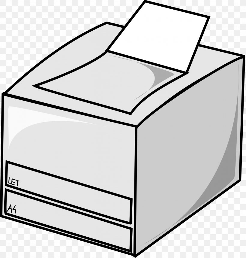 Printer Laser Printing Clip Art, PNG, 2289x2400px, Printer, Area, Black, Black And White, Free Content Download Free