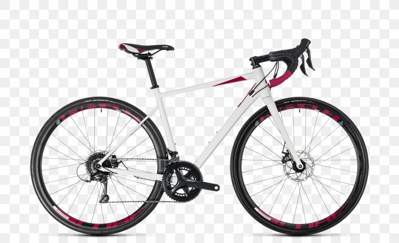 Racing Bicycle Cube Bikes Cube Attain Race Disc Disc Brake, PNG, 2500x1525px, Bicycle, Bicycle Accessory, Bicycle Fork, Bicycle Frame, Bicycle Frames Download Free